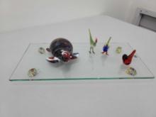 HAND BLOWN GLASS ANIMALS