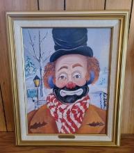 RED SKELTON CANVAS TRANSFER