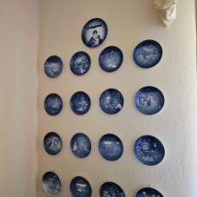 VINTAGE COPENHAGEN PORCELAIN PLATE COLLECTION