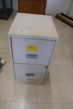 2 DRAWER METAL CABINET