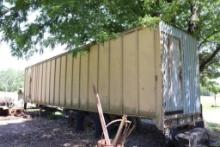 Vintage storage trailer