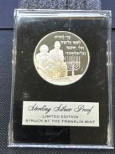 Sterling Silver Limited Edition Franklin Mint Bullion Coin