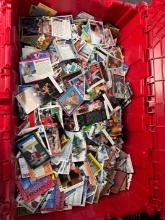 Huge Bin Full of Sports Cards Baseball, Basketball, Hockey, Topps Upper Deck more