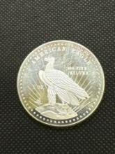 1981 1 Troy Oz .999 Fine Silver American Eagle Bullion Coin