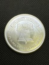 A-Mark 1 Troy Oz .999 Fine Silver Bullion Coin