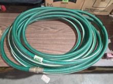 Garden Hose with Male and Female Ends.