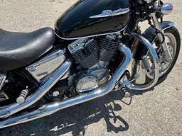 2004 Honda VT1100C Shadow Motorcycle, VIN # 1HFSC18084A800626