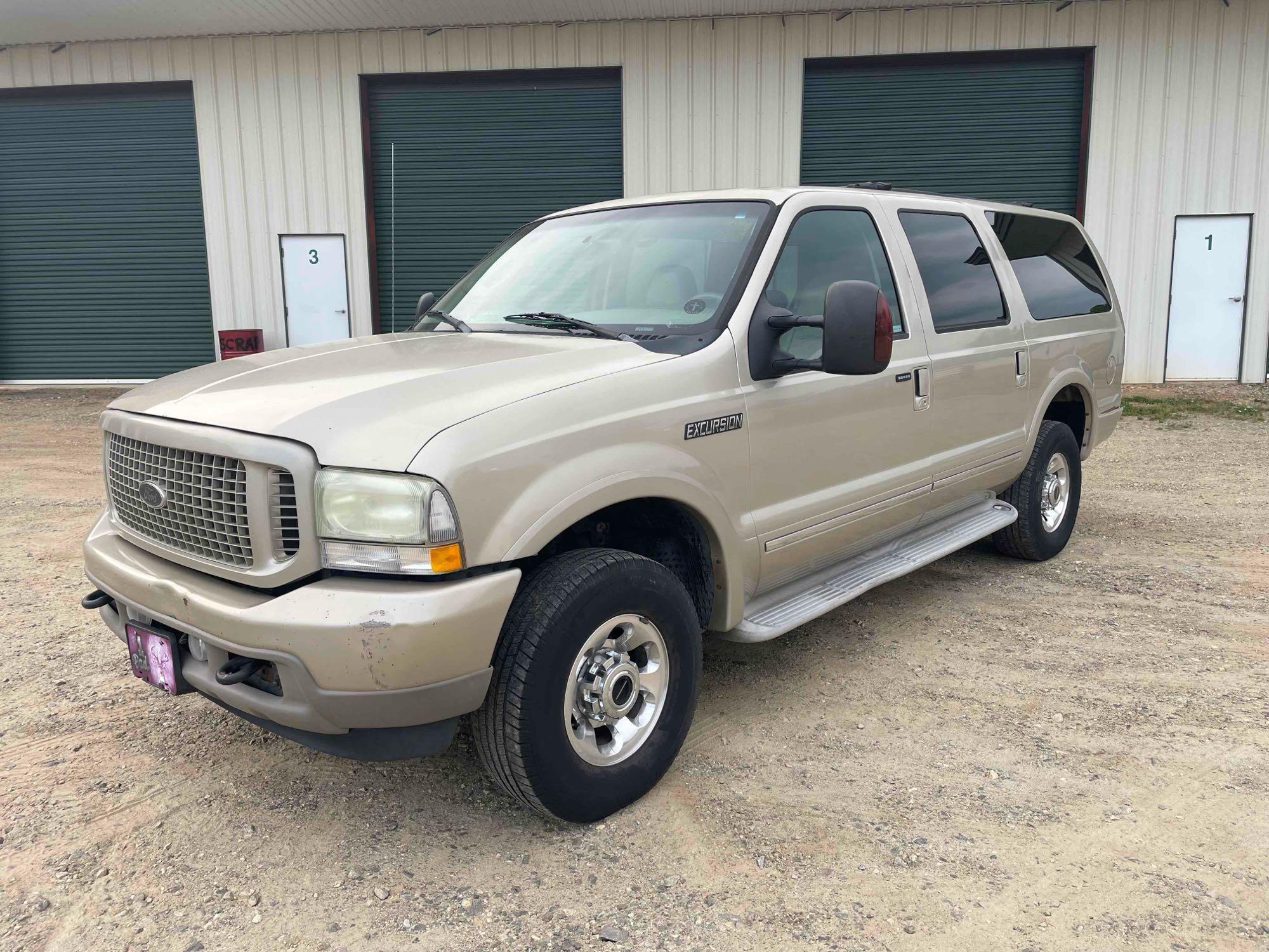 2004 Ford Excursion 4X4 Limited (Diesel) (MPV), VIN # 1FMSU43P24ED76796