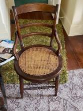 Vintage Rocking Chair With Two Vintage Chairs