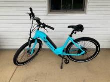 E Dash Serfas New E-Bike Hydraulic Brakes Large 46.8V 13.6AH 500W #JH21L02761 Summer Blue