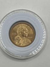 SBA Dollar, 2000P, Gold Color