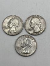 Quarters, 3 Total, 1963