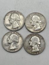 Quarters, 1963, 4 Total