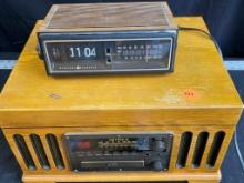 Detrola Stereo and Clock Radio