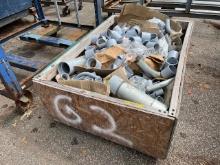 Large Wooden Crate Of Conduit Fittings