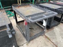 (1) Poly Utility Cart