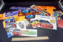 Nascar Decals, Stickers & Pamphlets