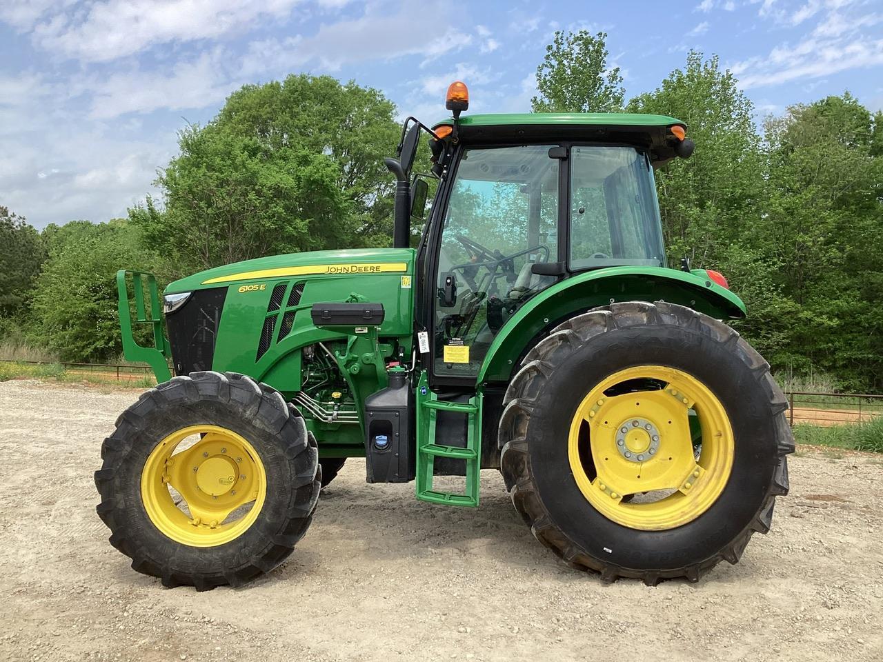 2023 John Deere 6105E Tractor MFWD Loader Ready