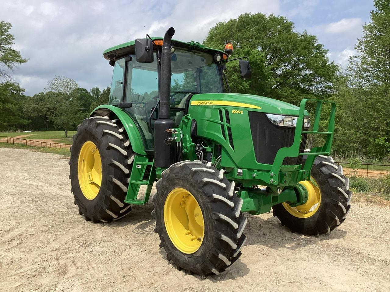 2023 John Deere 6105E Tractor MFWD Loader Ready