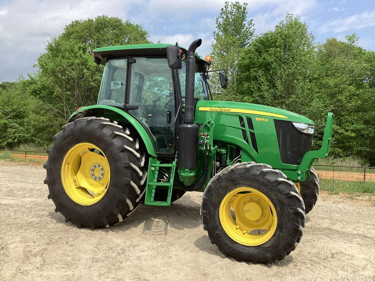 2023 John Deere 6105E Tractor MFWD Loader Ready