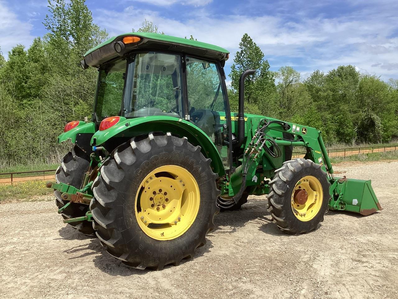 John Deere 5100E Tractor MFWD W/ JD H240 Loader