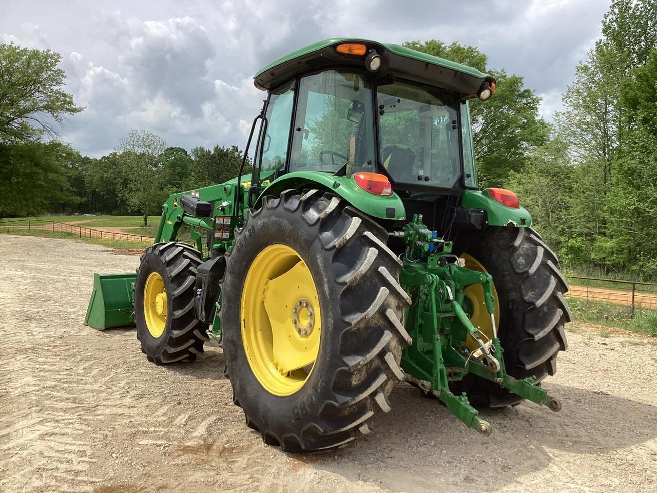 2021 John Deere 6105E Tractor W/ JD H310 Loader