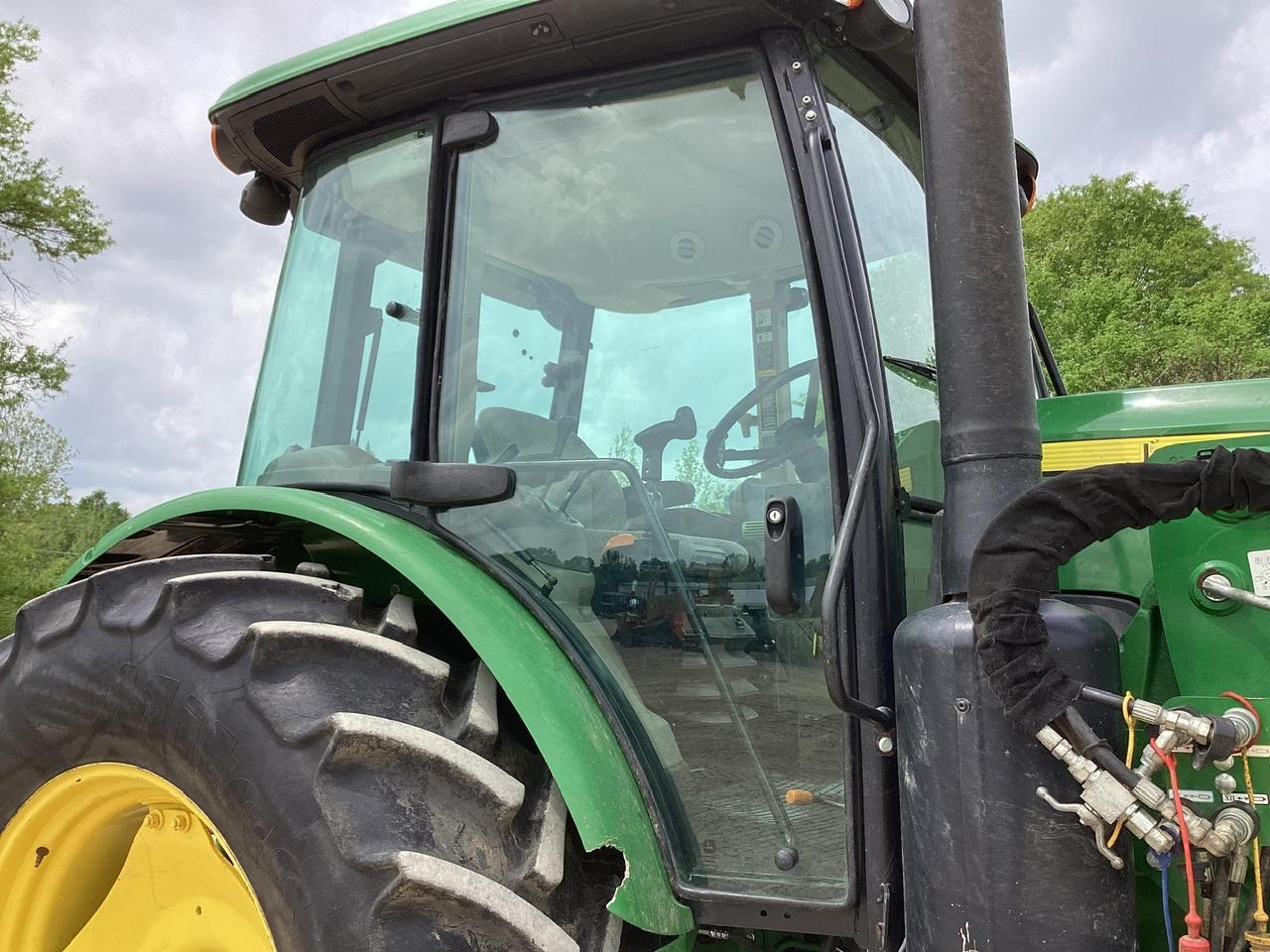 2021 John Deere 6105E Tractor W/ JD H310 Loader