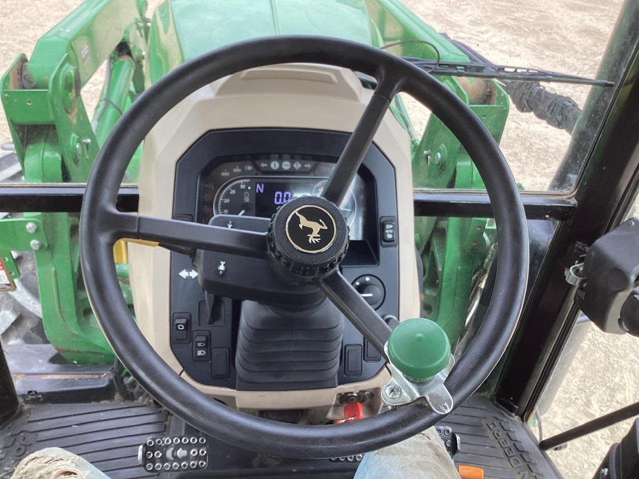 2021 John Deere 6105E Tractor W/ JD H310 Loader