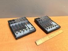 2pcs - Behringer Xenyx 802 Premium 8-Input 2-Bus Mixer with Mic Preamp & EQ's