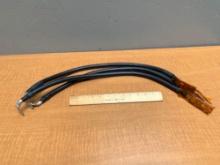 3pcs - Radaflex 1/0 AWG Arc Welding Cables 27" Long