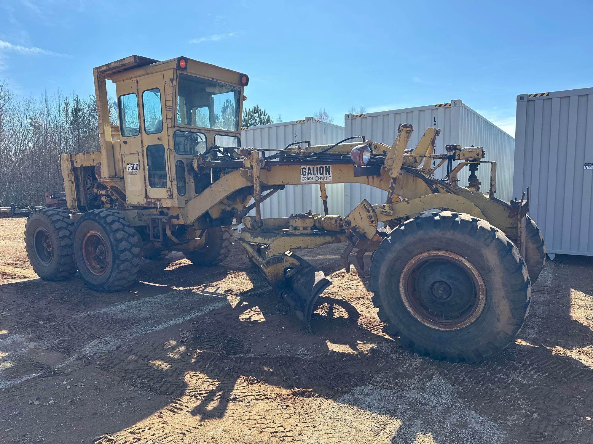 GALION T-500 SERIES L GRADE-O-MATIC MOTOR GRADER