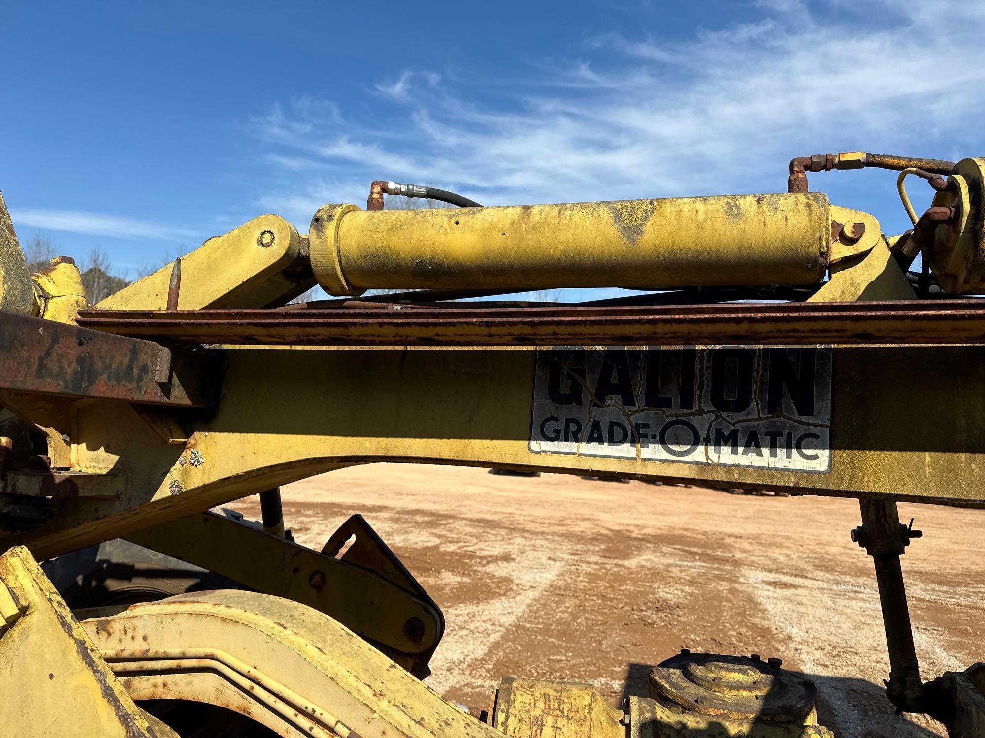 GALION T-500 SERIES L GRADE-O-MATIC MOTOR GRADER