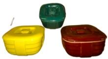 VINTAGE HOTPOINT REFRIGERATOR DISHES by HALL