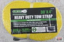 Grip 23036 30' x 4" Heavy Duty Tow Strap 6666LB