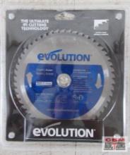 Evolution M210TCT-50CS 8-1/4" Saw Blade, 1" Arbor, .078 Kerf, 50 Teeth - Steel