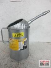 LuMax LX-1708T Galvanized Measure w/ Flex Spout , 4QT.