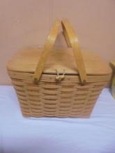 1987 Longaberger Picnic Basket