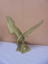 Beautiful Brass Eagle Statue