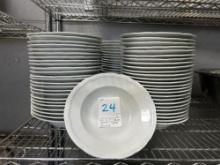Bauscher 9.5 in. White Ceramic Pasta Bowls
