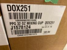 100 OF PPG 32 OZ MIXING CUPS