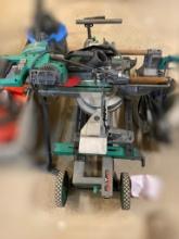 METABO SLIDING COMPOUND MITER SAW WITH STAND