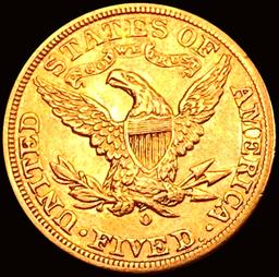 1894-O $5 Gold Half Eagle UNCIRCULATED