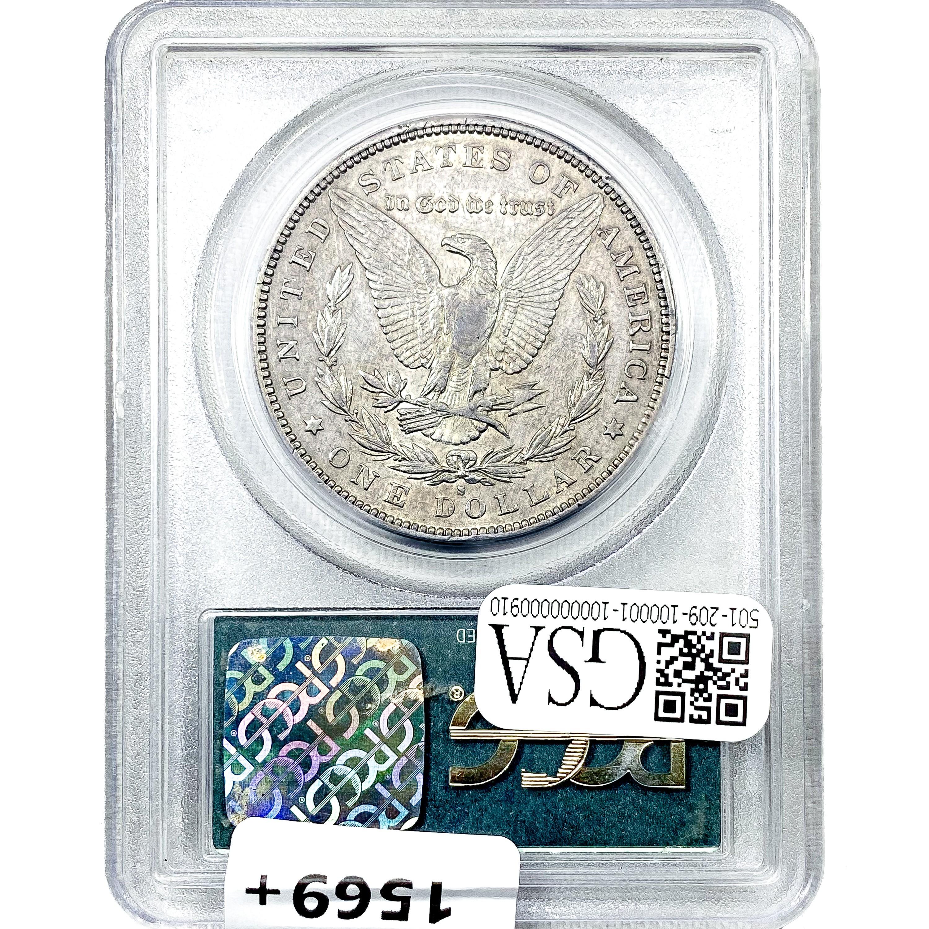 1893-S Morgan Silver Dollar PCGS XF45