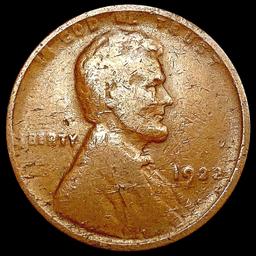 1922 No D Wheat Cent LIGHTLY CIRCULATED