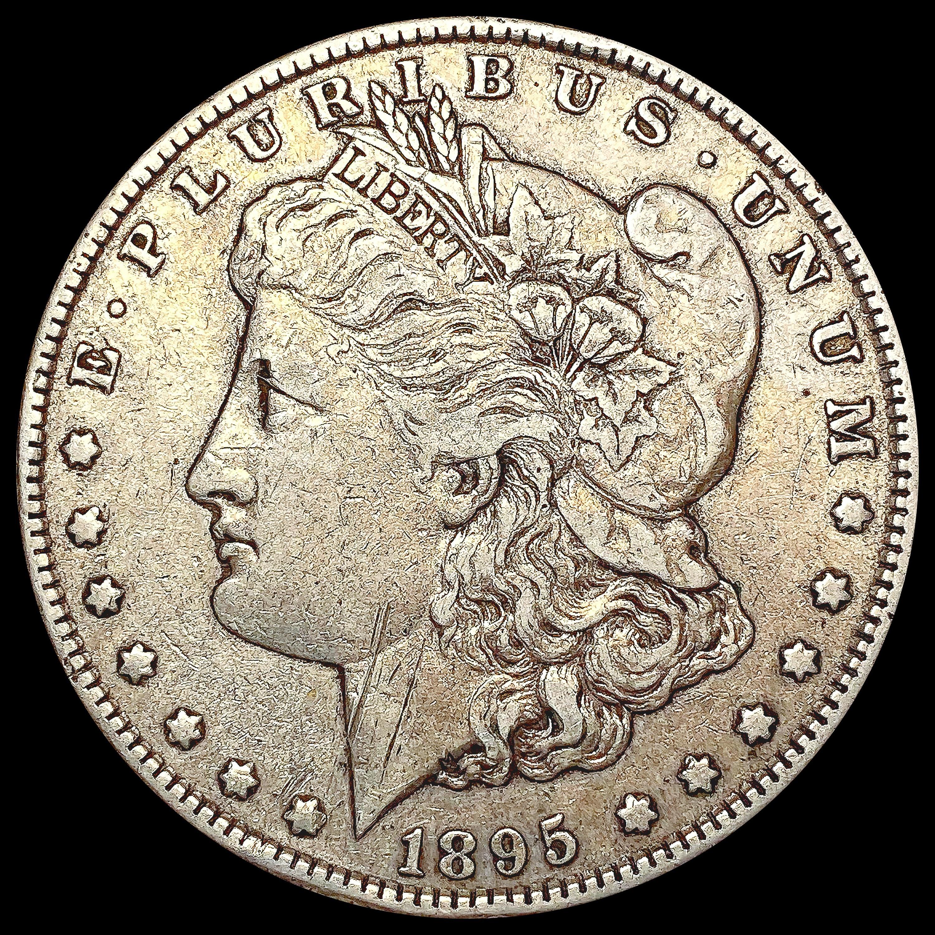 1895-S Morgan Silver Dollar LIGHTLY CIRCULATED