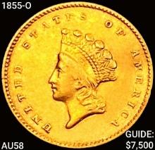 1855-O Rare Gold Dollar