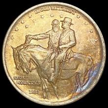 1925 Stone Mountain Half Dollar CHOICE AU