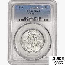 1926 Oregon Trail Half Dollar PCGS MS66