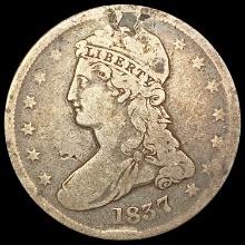 1837 Capped Bust Half Dollar NICELY CIRCULATED