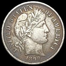 1899 Barber Dime CLOSELY UNCIRCULATED